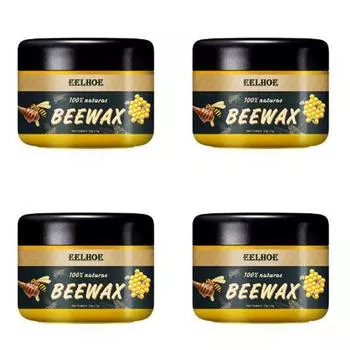 Древесина уход приправа пчелиный воск натуральный воск воск для чистки мебели (с губкой) КДЕ