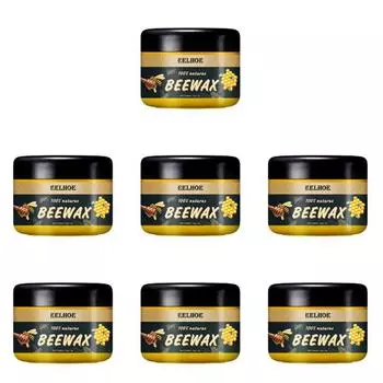 Древесина уход приправа пчелиный воск натуральный воск воск для чистки мебели (с губкой) КДЕ