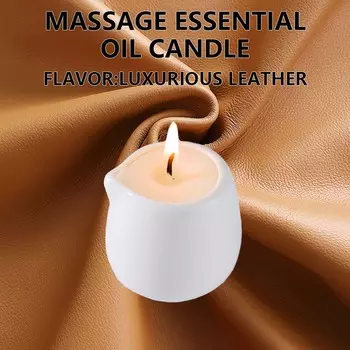 Древесный аромат, низкотемпературное массажное масло-свеча, ультраувлажняющий уход за телом с кокосовым воском, масло 1,69 унции, домашний декор ко Дню святого Валентина