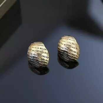 Древнеримские ретро-серьги-пусеты в стиле ретро, женские серьги-гвоздики в античном стиле с литературной тематикой 14k