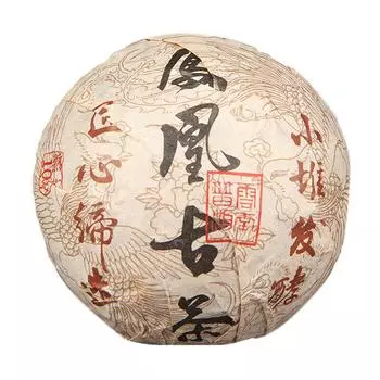 Древний чай Фэнхуан 2021 года, чай из векового дерева Пуэр, спелый чай, чай Чэньсянтуо, 100 г