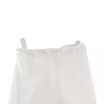 Древний стиль ханьфу вуаль для лица кисточка покрывающая лицо марля классическая солнцезащитная маска для девочек White-Style A