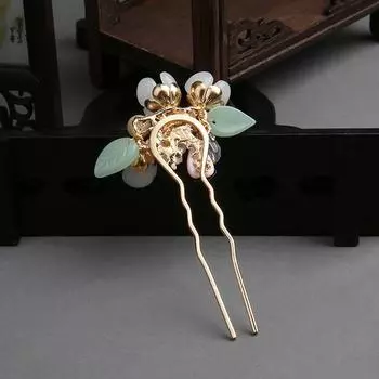 Древняя шпилька для волос Ханьфу Джейн, женский головной убор, старинные аксессуары для волос, шпилька, супер бессмертная одиночная шпилька, ювелирные изделия, жемчужный диск, оптовая продажа