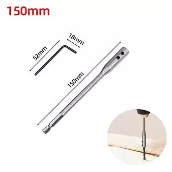 Drill Extension Connect Rod 150/300mm 1/4” Hex Shank Screwdriver Bit Extension Bars Holder Extension Rod Electric Drill Tools