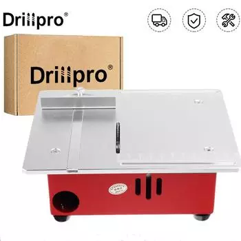 Drillpro 100-240 В Мини настольные пилы Многофункциональная электрическая пила для обработки древесины DIY настольный токарный станок электрическая полировальная шлифовальная машина DIY режущий станок