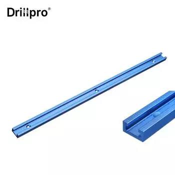 Drillpro 1 шт. 100-1220 мм Т-образный паз с Т-образным пазом, приспособление для резки под углом, Т-образный винт, слот для крепления 19x9,5 мм для настольной пилы/фрезерного стола, деревообрабатывающий инструмент