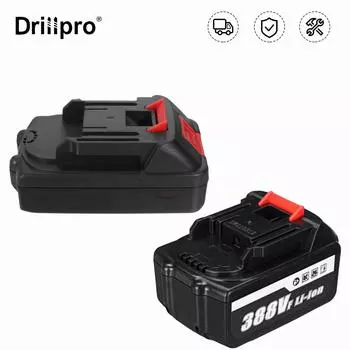 Drillpro 88 В/388 В литиевая батарея 5000/10000 мАч литиевая батарея высокой емкости перезаряжаемые электроинструменты для аксессуаров для электрических дрелей