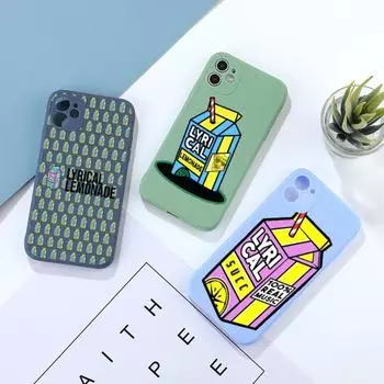 Drink Lyrical Lemonade Phone Case For IPhone 11 12 13 Pro Max X XR XSMax 6 6S 7 8 Plus SE 2022 Soft Color Phone Cover iPhone 13