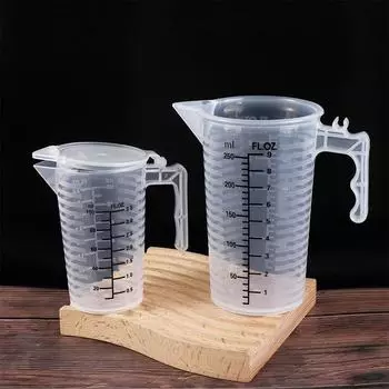 Drink Shop With Lid Baking Accessories Science Water Jug Measuring Cup Kitchen Tool Water Container 100ML