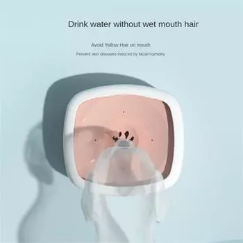 Drinking Bowl Portable Anti-splash Drinking Fountain Lick The Water Lifting No Dead Ends Non-slip Easy To Clean Buoyancy Sturdy