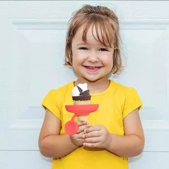 Drip-Proof Popsicle Rack Drip Free Ice Holder No Mess Free Frozen Treats Rack Popsicle Holder For Kids Ice Cream Anti-drip Tray разноцветный