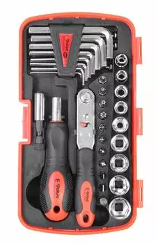 Driver Wrench Set 35pcs for furniture assembly and maintenance E-Value & EMT-35C