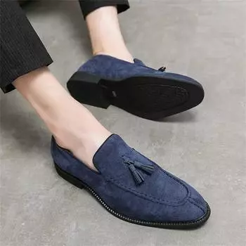 Driving Demi-season Ergonomic Shoes Elegant Mens Shoes Luxury Dress Sneakers Sport Daily Entertainment Footwear Comfort 38