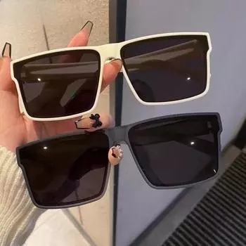 Driving Polarized Sunglasses Riding Square Shades Wrap Around Fit Over Glasses Polarized Sunglasses Goggles чёрный