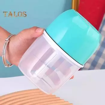 Дробилка для чеснока, многофункциональная, ежедневная измельчения, экономящая трудозатраты, полезная, беспроводная, для быстрого измельчения, электрическая дробилка для чеснока, кухонный гаджет оранжевый