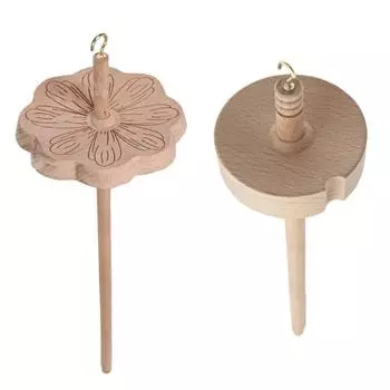 Drop Spindle Top Whorl Пряжа Пряжа Пряжа Шерсть Пряжа Инструмент для энтузиастов Изготовление пряжи Швейный проект