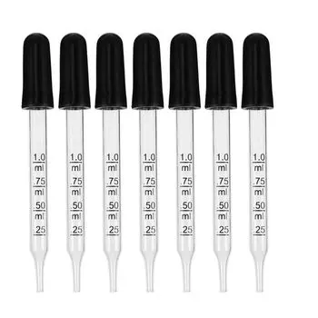 Dropper Transfer Chemistry Scale Pipette Glass Liquid Dropper Scale Dropper Medicine Dropper Straight
