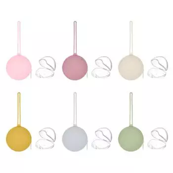 Дропшиппинг Infantil Baby Nipple Case For Newborns Держатель для соски Модный силиконовый твердый водонепроницаемый детские аксессуары