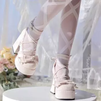 Дропшиппинг Лолита толстые туфли-лодочки на платформе женские туфли Мэри Джейн весна-лето женские сексуальные вечерние готические женские туфли-лодочки 35