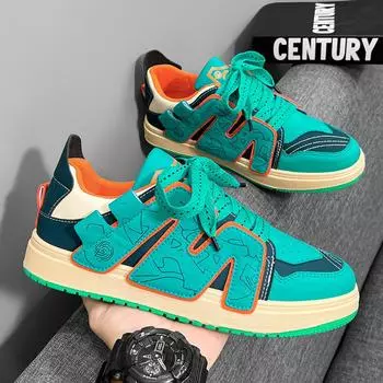 Дропшиппинг Мужская обувь Новые массивные вулканизированные кроссовки Мужские трендовые спортивные кроссовки на платформе Обувь Мужские уличные кроссовки Мужские новые 39 чёрный