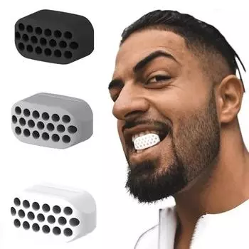 Дропшиппинг Тренажер для челюсти для лица Тренажерный зал Фитнес-мяч JawLine Тренировка мышц Редуктор двойного подбородка Шея Лицо для похудения Подводка для рта