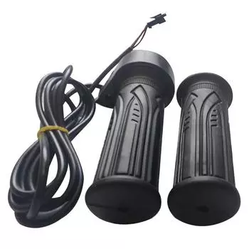 Дроссельная заслонка EBike Twist Speed 12 В 24 В 36 В 48 В 72 В для электрического скутера, велосипеда чёрный