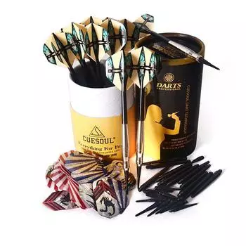 Дротики CUESOUL Practice Brass Soft Tip 12 шт. 16 г/шт. -1