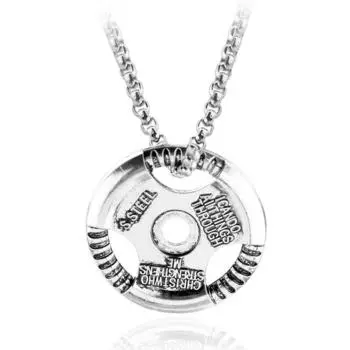 Дрянное автомобильное ожерелье с подвеской на руль серебряного цвета, цепочки и ожерелья в стиле хип-хоп, аксессуары для рэперов, ювелирные изделия для мужчин и женщин