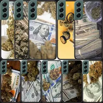 Drug Dealer Money Weed Art Phone Case For Samsung Galaxy Note 20 Ultra 10 Lite 9 8 M11 M12 M21 M30S M31 M32 M51 M52 J8 J6 J4 Plu Samsung M30S