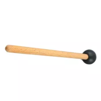 Drum Mallet Antislip Bass Drum Percussion Stick Hammer Wooden Musical Drumstick with Soft Felt чёрный