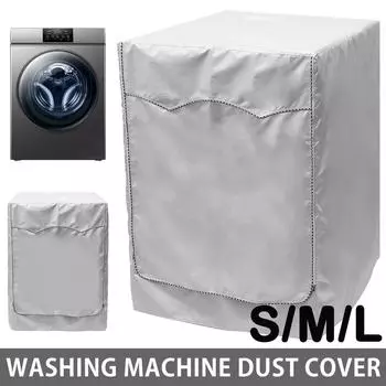 Drum Washing Machine Cover Waterproof Full shading Sunscreen Roller Dust Proof Cover for Front Load Wash Dryer Protector 60x55x85cm