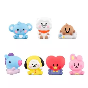 Друзья BT21 2 (12 шт.) Конфеты-игрушки, жевательная резинка (BT21)