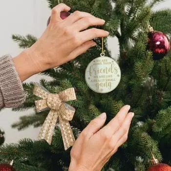 Друзья Деревянный Кулон Рождественский Подвесной Орнамент День Благодарения Дружба Подвеска Подарки для Друзей Дни Рождения C