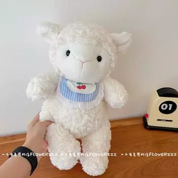 Друзья из детского сада Плюшевая кукла Кролик Кукла Медведь Кукла Малыш Слоненок Ягненок Игрушка Кукла Держащая Спящий Подарок 40cm