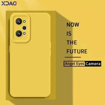 Дружелюбный милый чехол с ангельскими глазками для Realme GT2 GT Neo 2 3T Q5 Pro Neo2 Neo3T Q5Pro 5G 360 защита мягкий водонепроницаемый корпус Realme GT2