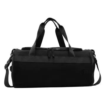 Dry and Wet Separation Large Capacity Gym Bag Swimming Sports Bag Short-Distance Travel Bag with Separation Shoes Bags чёрный