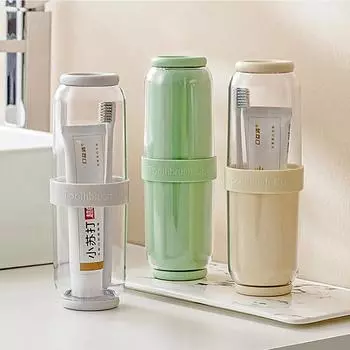 Dry And Wet Separation Mouthwash Cup Parent-Child Travel Portable Wash Cup Sausage Mouth Brushing Cup Cute Tooth Cup