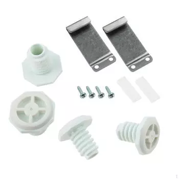 Комплект для укладки сушилки, детали стиральной машины W10869845, портативные, экономящие место, совместимые аксессуары