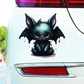 DS39#15x14.5cm мультяшная наклейка с изображением летучей мыши водонепроницаемая виниловая наклейка для грузовика мотоцикла скутера наклейки автомобильные аксессуары 15x14.5cm