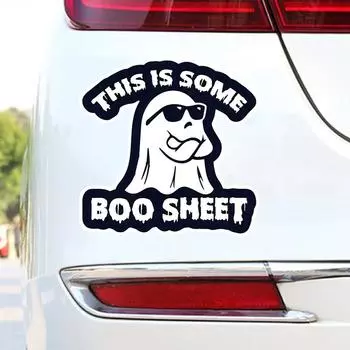 DS96#13x13см Водонепроницаемая глянцевая виниловая наклейка с изображением космического призрака Прочные самоклеящиеся декоративные аксессуары для мотоциклов 13x13cm