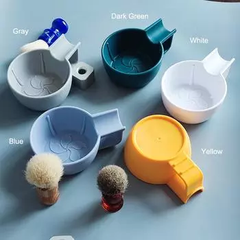 Dscosmetic PP Чаша для бритья для мужчин влажное бритье темно-зеленого