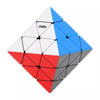 DSheng Fto вращающийся октаэдр Магнитный волшебный куб без наклеек развивающие игрушки для детей Cubo Magico Toys