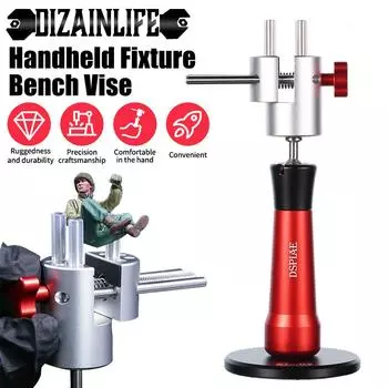 DSPIAE AT-HV Тиски Craft Tools Направленные настольные тиски Ручные прецизионные зажимные тиски Модельный верстак Универсальные детали электроинструмента