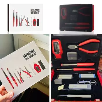 DSPIAE TC-S01 Departuretool Combo Многофункциональный набор инструментов для сборки Gundam, ножницы ручной работы, наждачная бумага, пинцет для начинающих