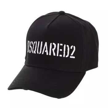Dsquared2 BMC0604-05C00001 мужская кепка с регулируемым ремешком TU чёрный