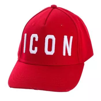 Dsquared2 BMC4001-05C00001 мужская кепка с регулируемым ремешком TU красный