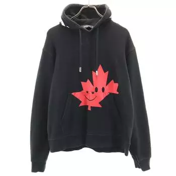 DSQUARED2 made in Italy Long sleeve Parker XXS black pullover Women Used