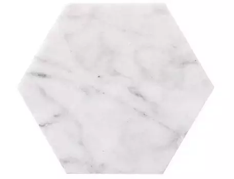 du Coaster Marble Stylish Scandinavian Style Elegant Washable of 2 White (pont monde) (Set Hexagonal)