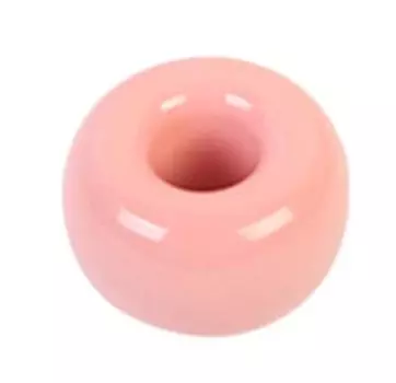 du Toothbrush stand Toothbrush holder Ceramic 1 piece Antibacterial Mildew resistant Stylish of 2 (pont monde) (Set Pink)