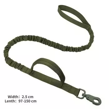 Duarable Tactical Dog Collar Alloy Buckle Adjustable Reinforced Hook Loop Handle for K9 Large Dogs Training Accessories XL